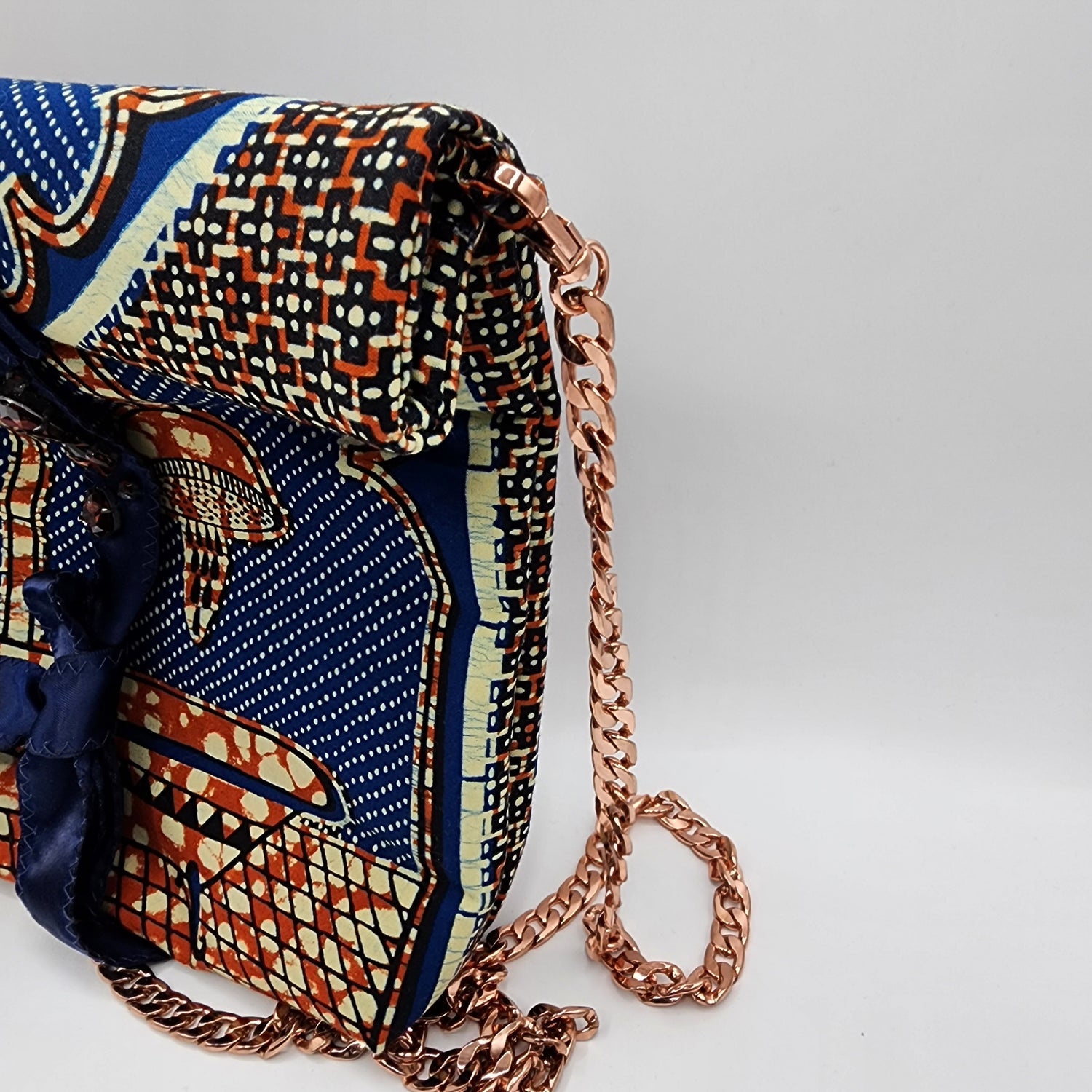 Blue & Orange Shoulder Bag - NOHBI