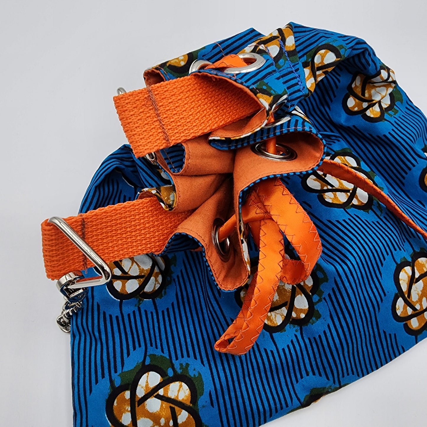 Blue & Orange Shoulder Bag - NOHBI