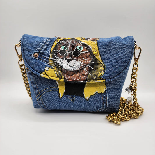 Cat Jean Shoulder Bag - NOHBI