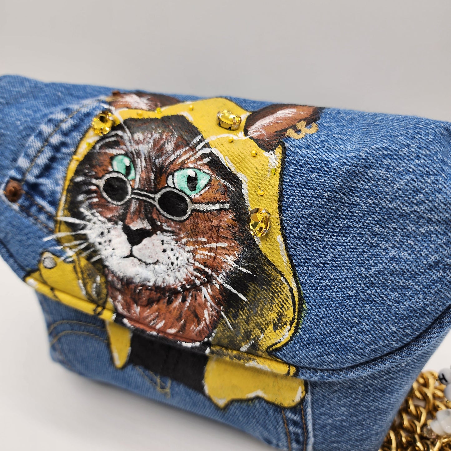 Cat Jean Shoulder Bag - NOHBI