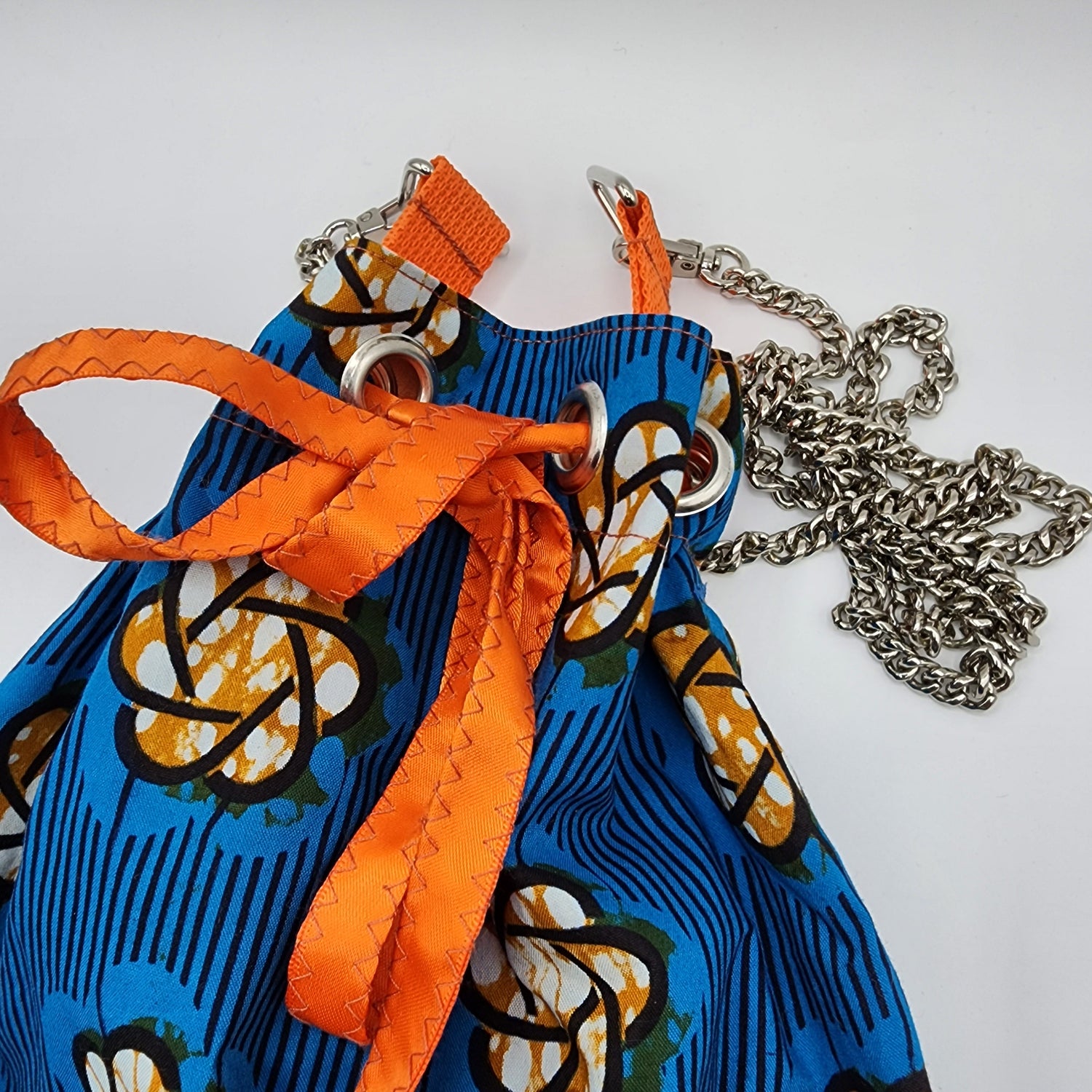 Blue & Orange Shoulder Bag - NOHBI