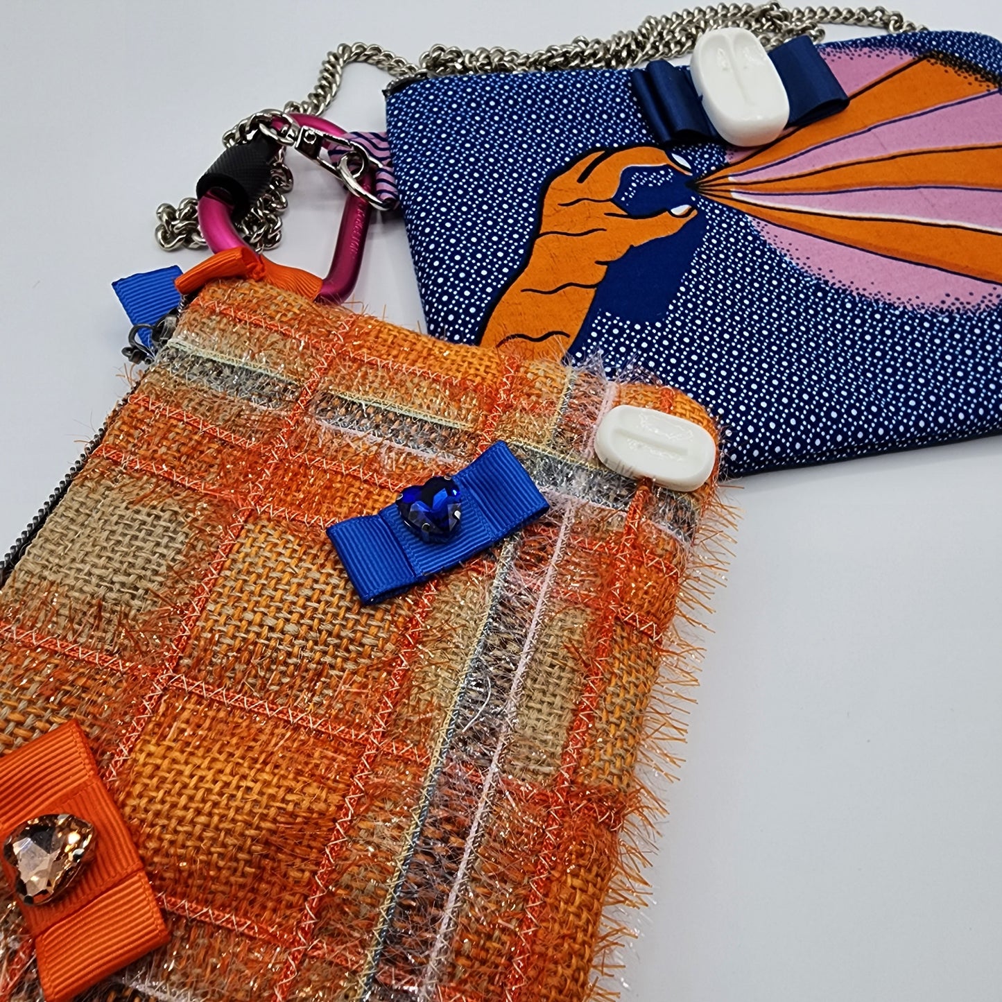 Blue & Orange Shoulder Bag - NOHBI