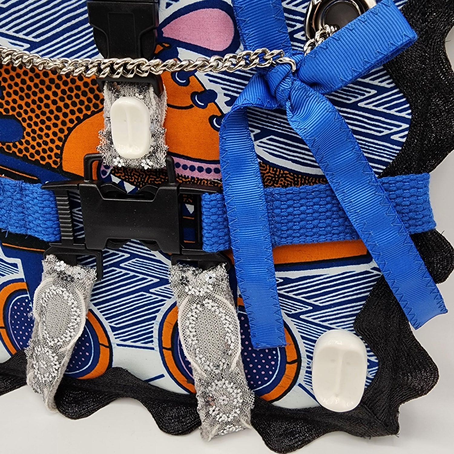 Blue & Orange Shoulder Bag - NOHBI