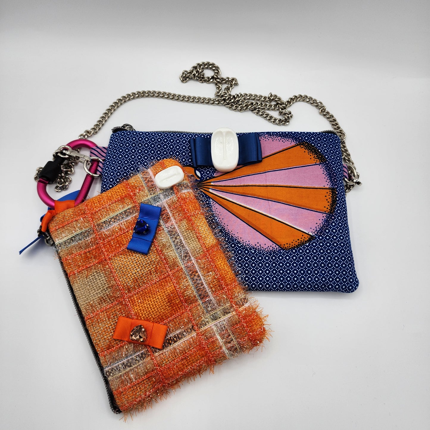 Blue & Orange Shoulder Bag - NOHBI