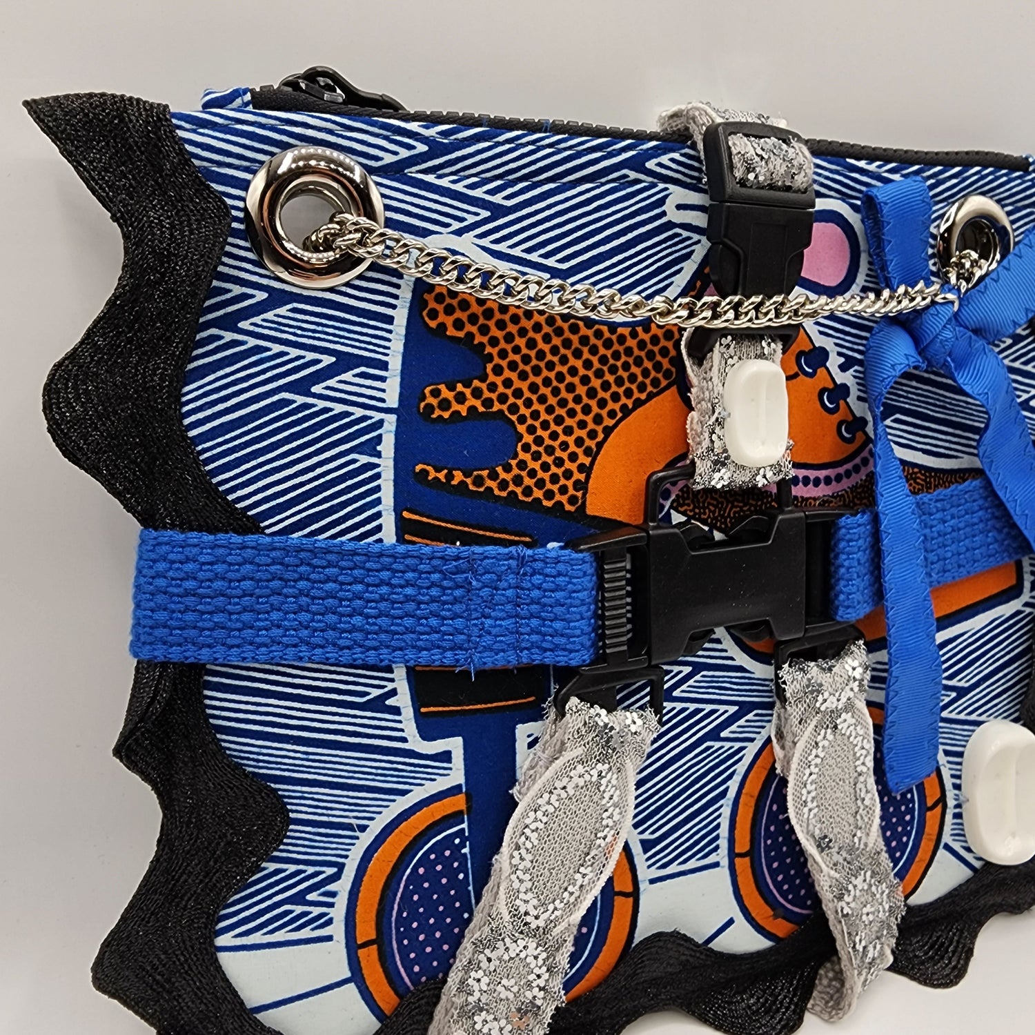 Blue & Orange Shoulder Bag - NOHBI