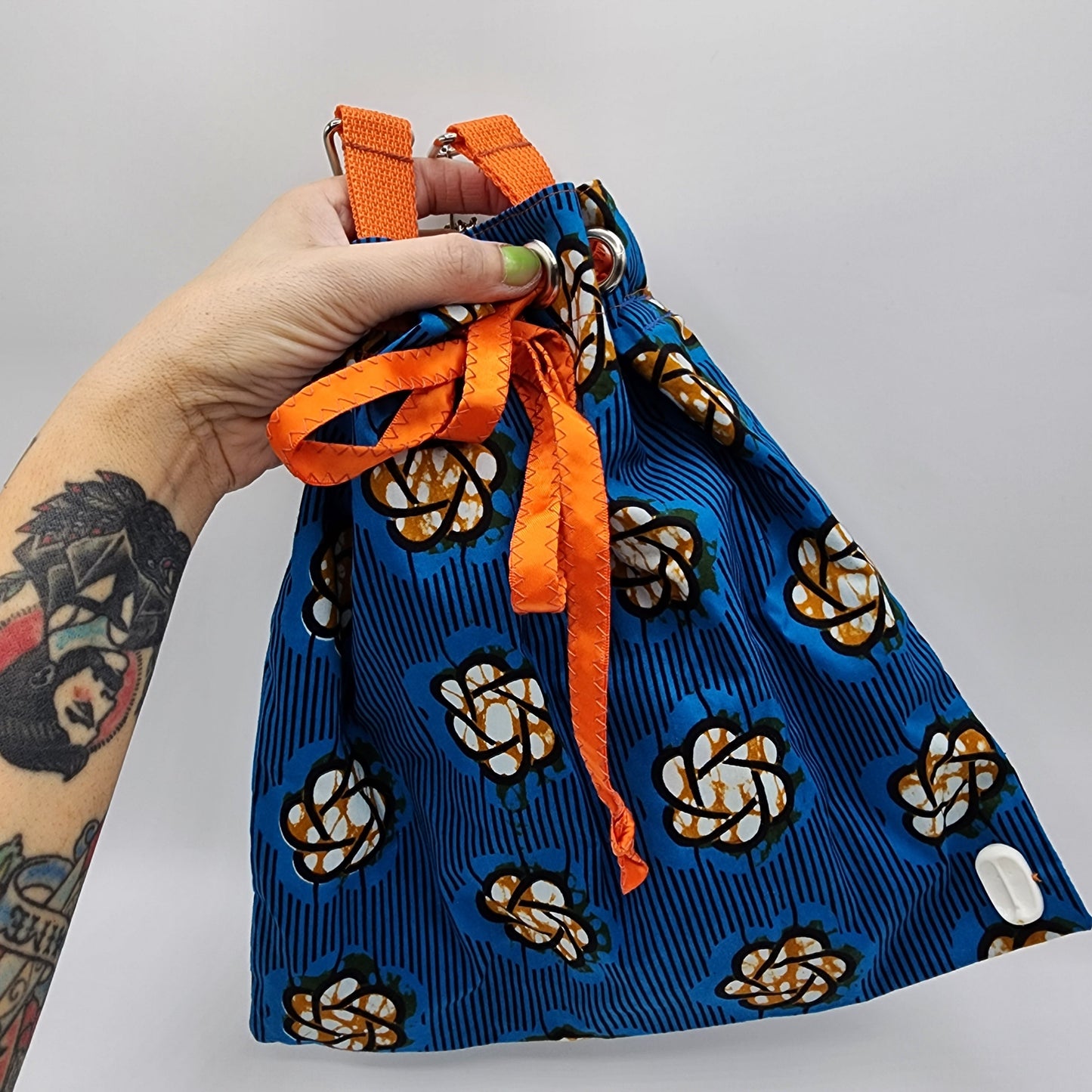 Blue & Orange Shoulder Bag - NOHBI