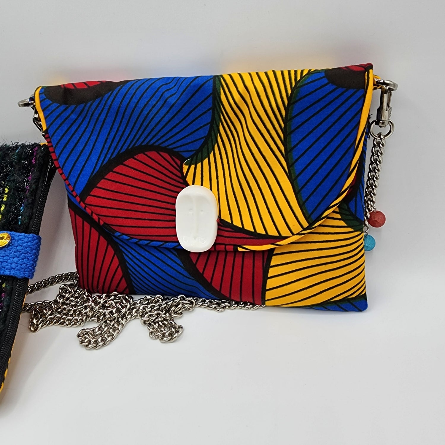 Blue Red & Yellow Shoulder Bag - NOHBI