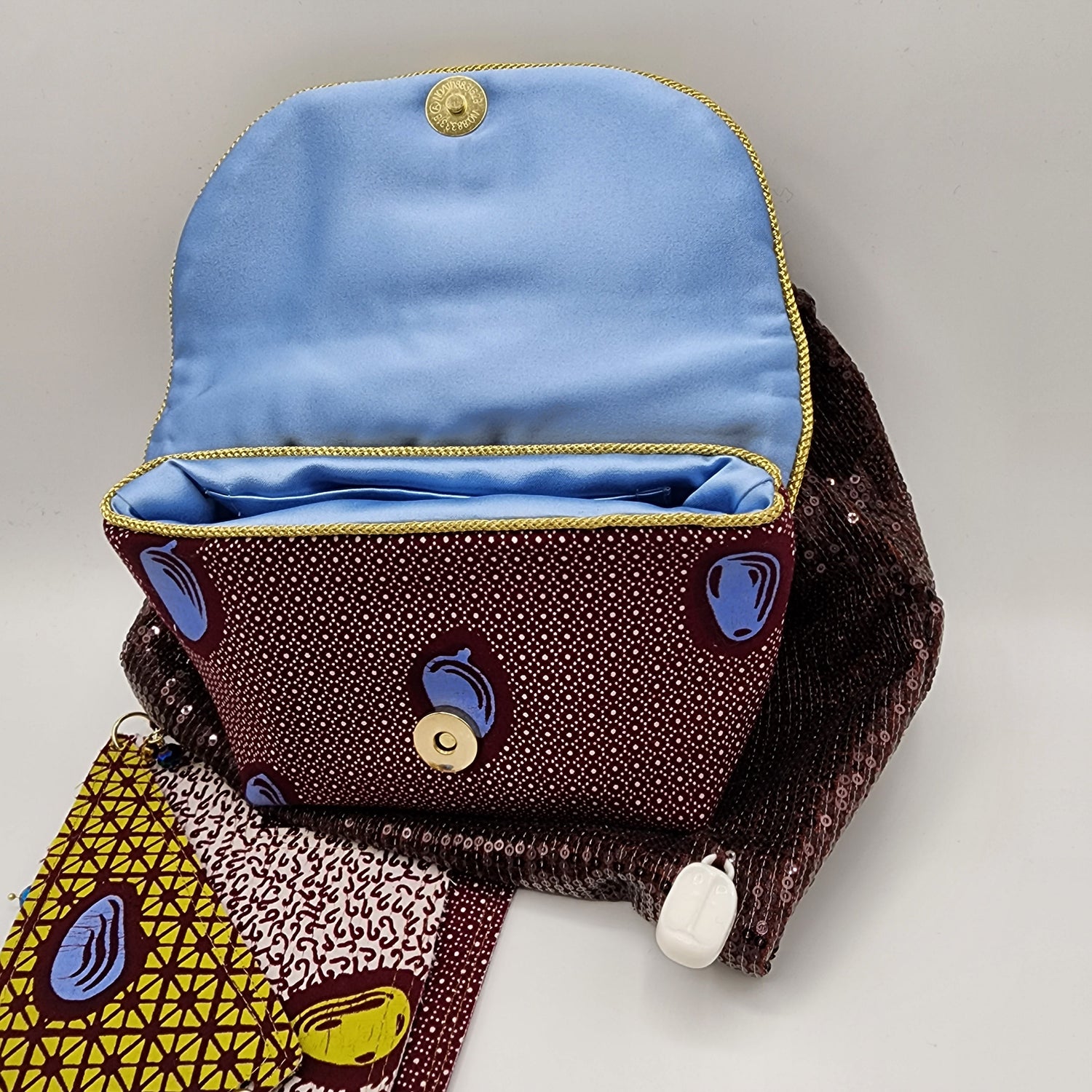 Burgundy Handbag - NOHBI