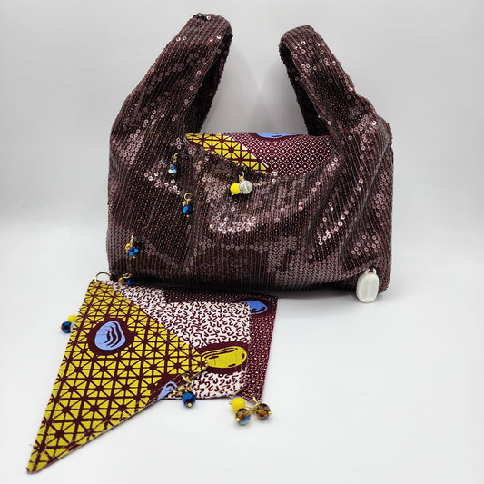 Burgundy Handbag - NOHBI