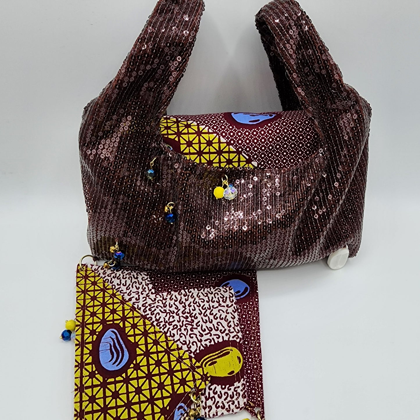 Burgundy Handbag - NOHBI