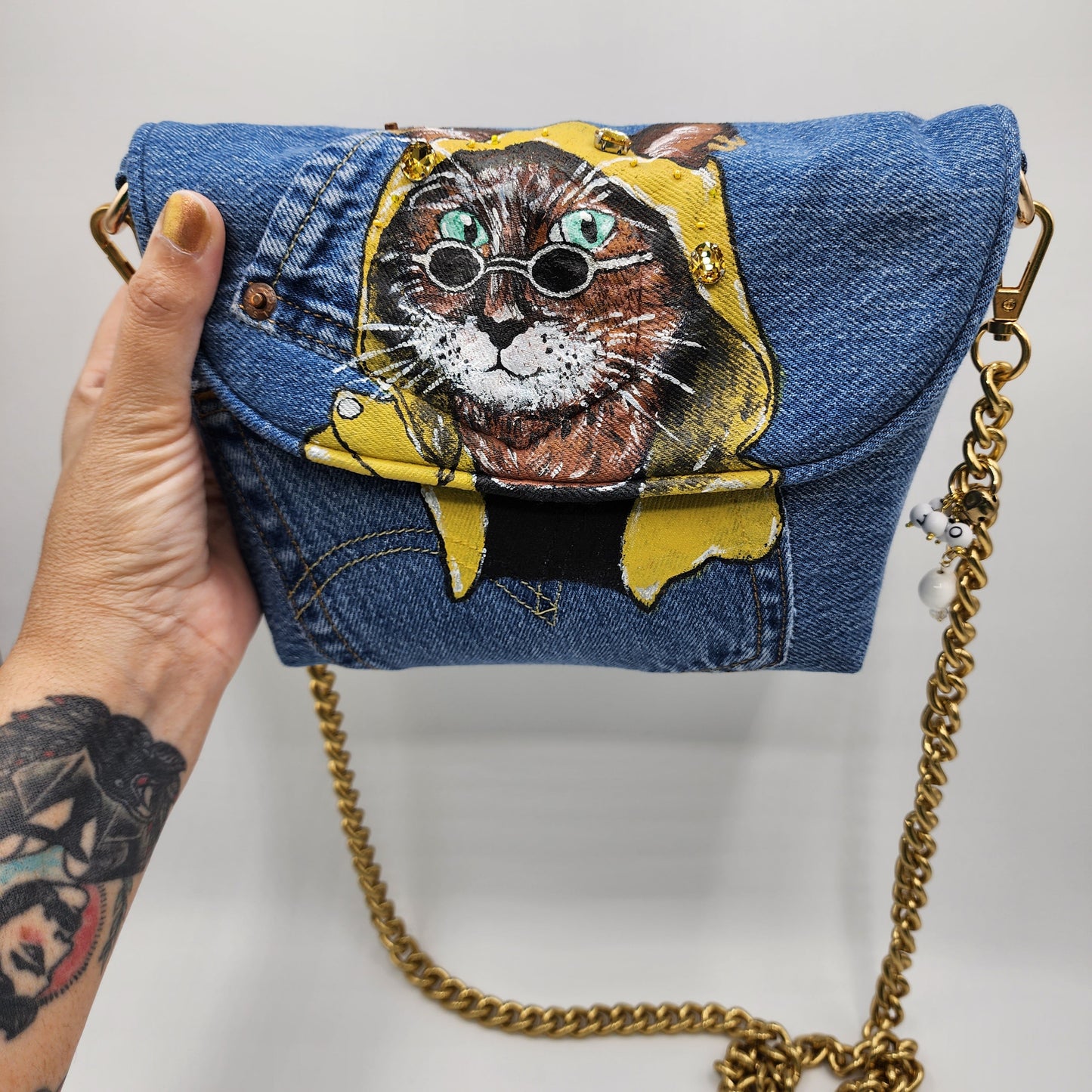 Cat Jean Shoulder Bag - NOHBI