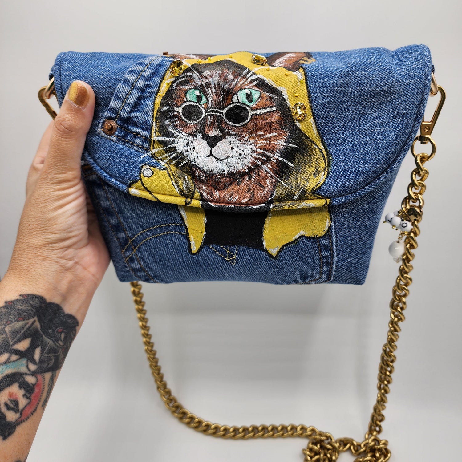 Cat Jean Shoulder Bag - NOHBI