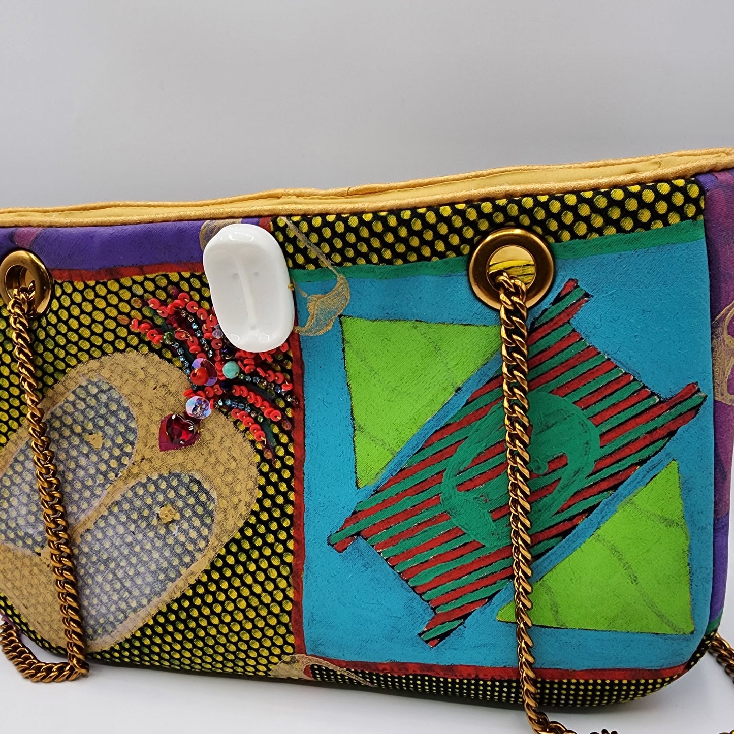 Ethnic Yellow Shoulder Bag - NOHBI