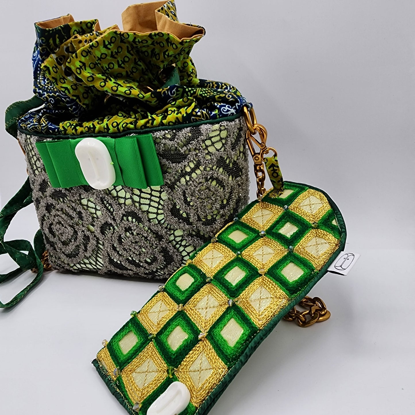 Green & Black Purse Style - NOHBI