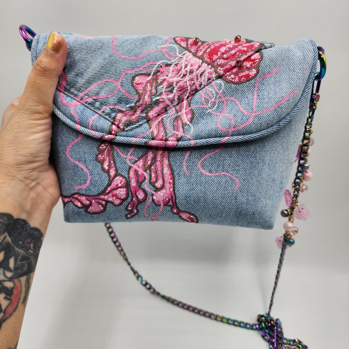 Jellyfish Jean Shoulder Bag - NOHBI