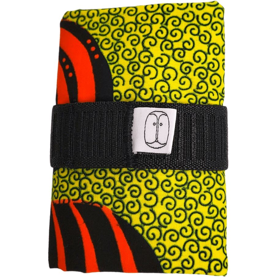 Mini Foldable Bag - Yellow Orange & Black - NOHBI