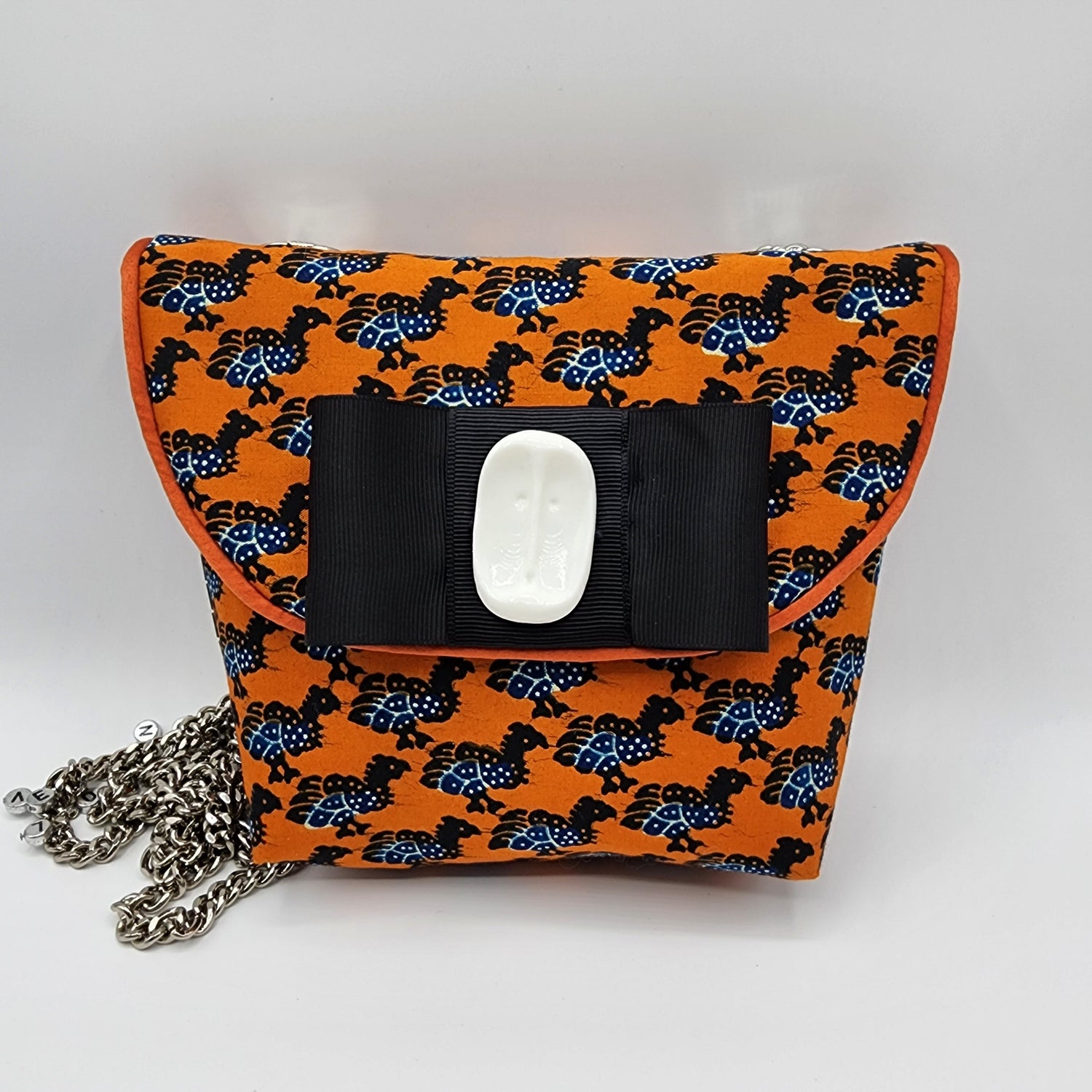 Orange Shoulder Bag - NOHBI