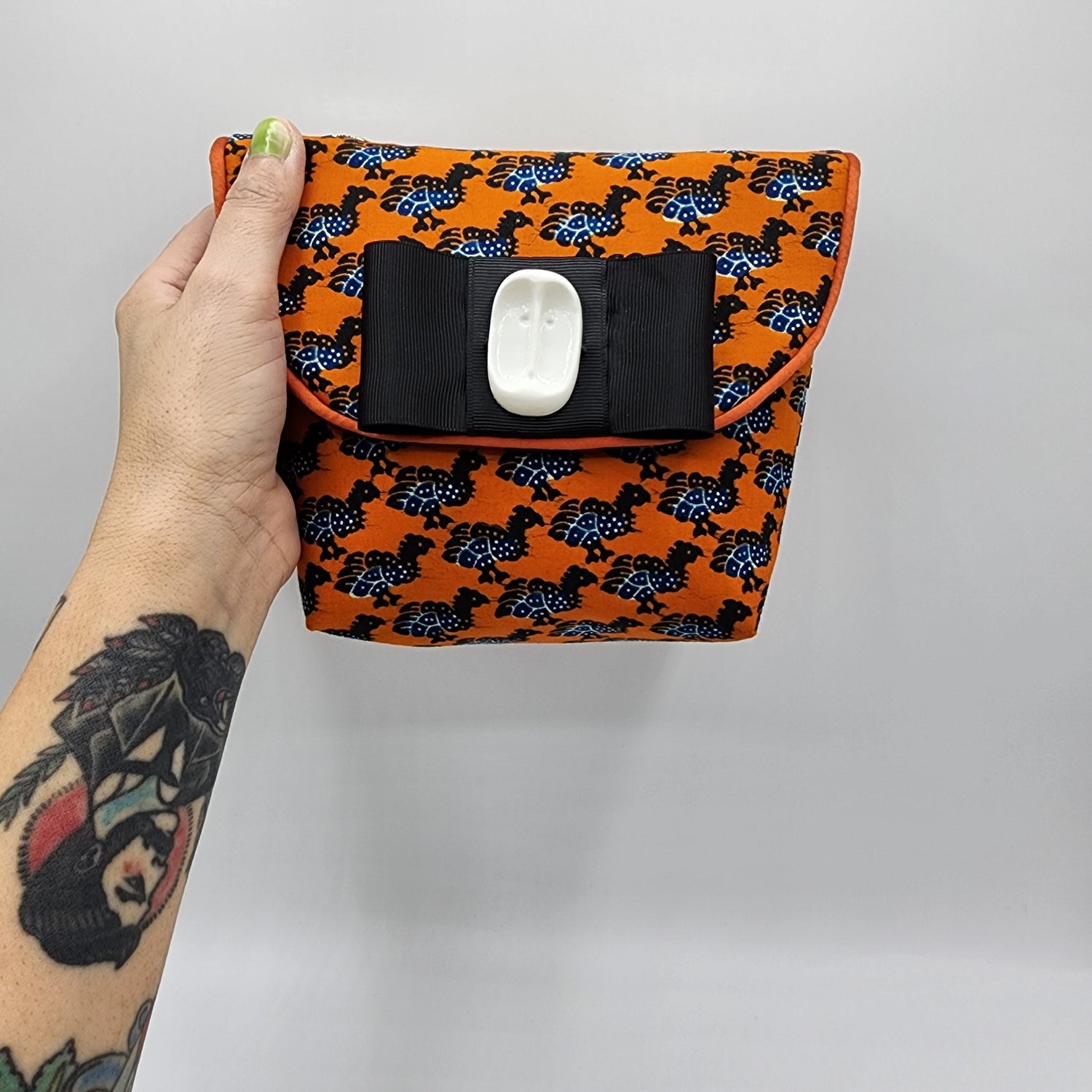 Orange Shoulder Bag - NOHBI