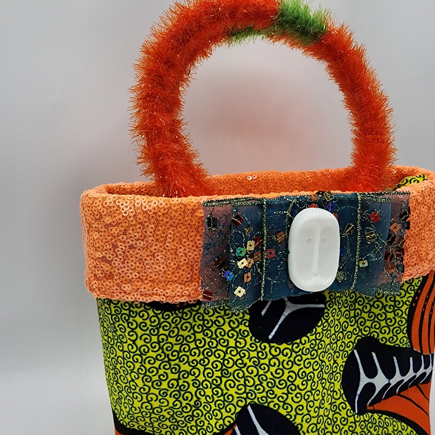 Orange & Yellow Handbag - NOHBI