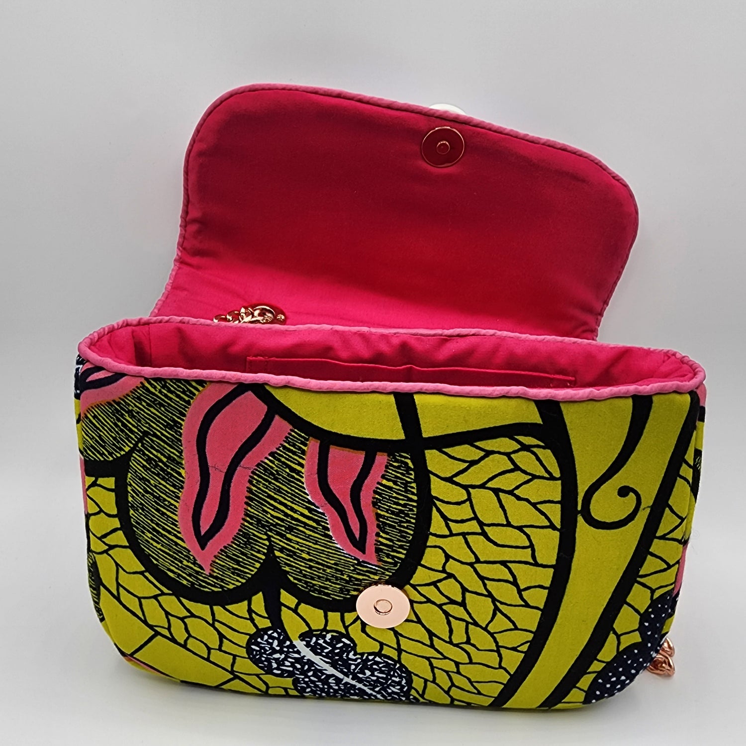 Pink & Yellow Shoulder Bag - NOHBI