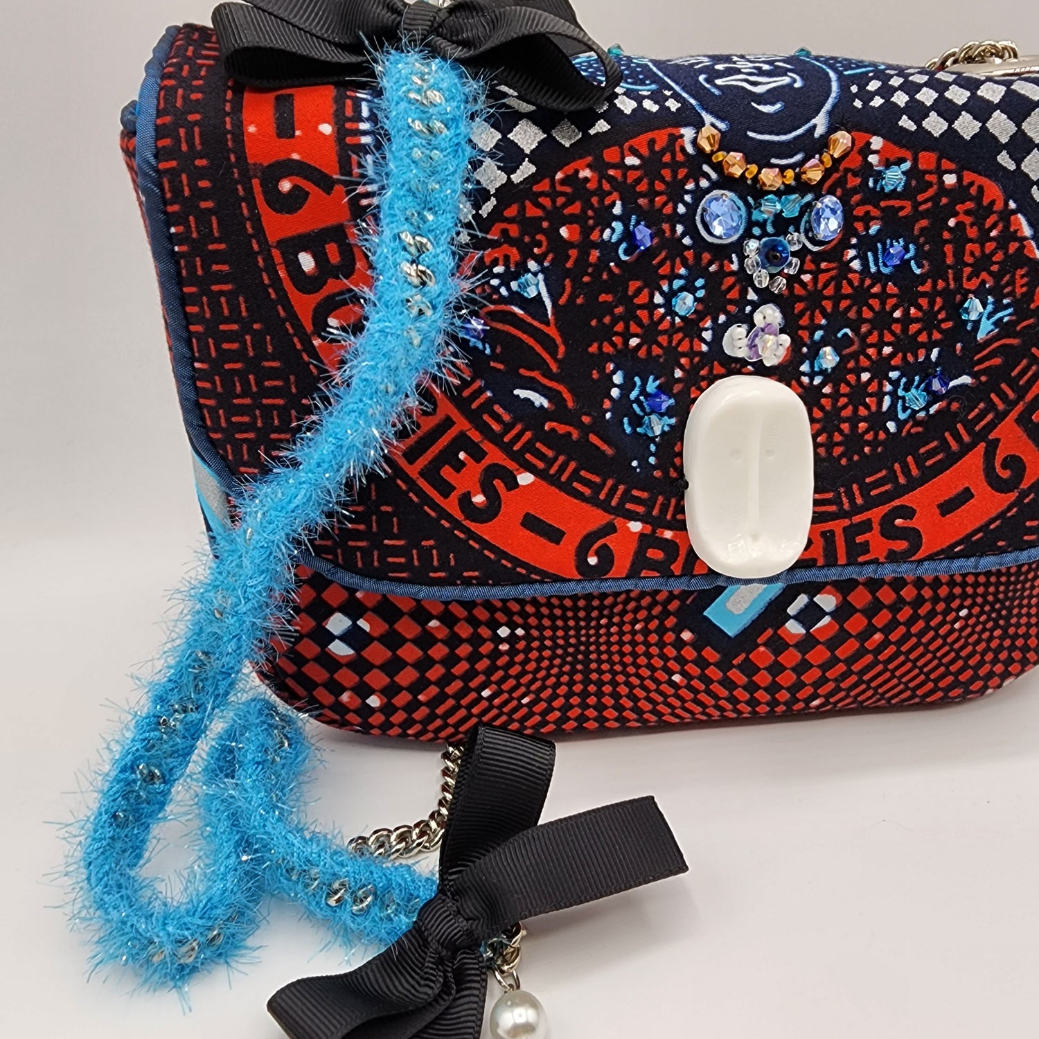 Red & Blue Shoulder Bag - NOHBI