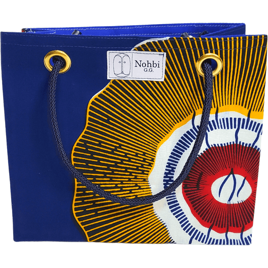 Small Minimalist Bag Blue & Yellow - NOHBI