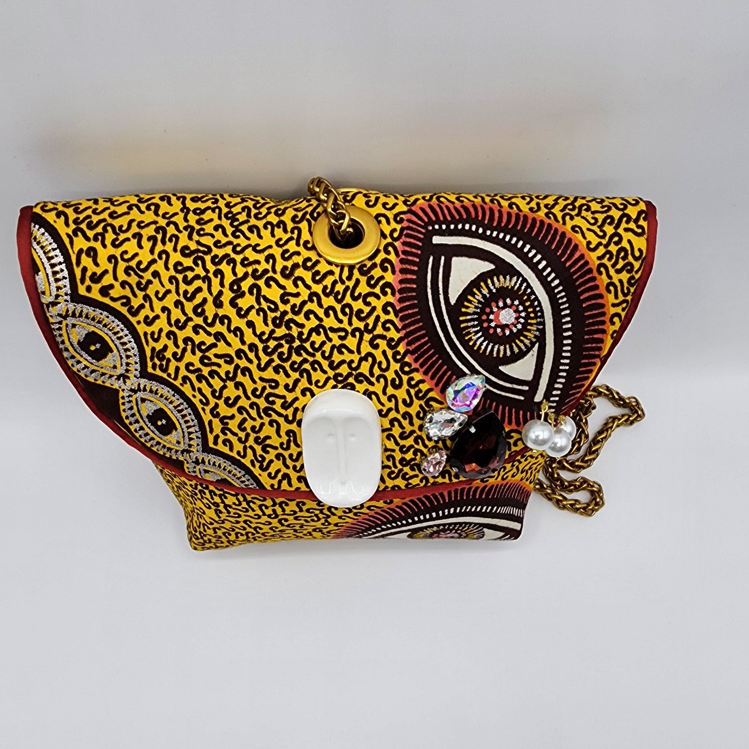 Yellow Eyes Shoulder Bag - NOHBI